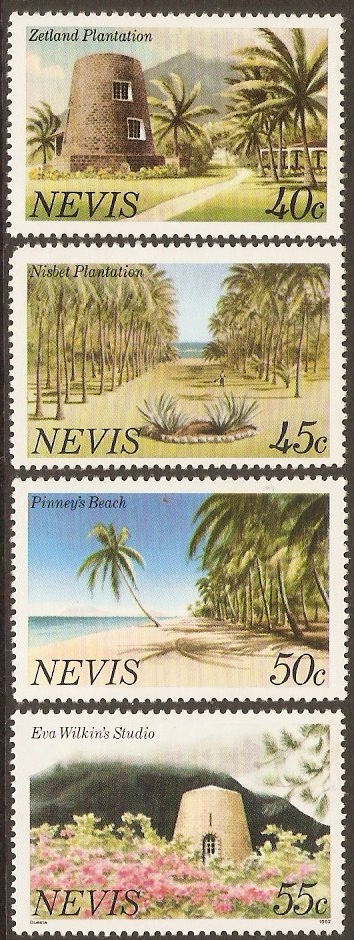Nevis 1984 Tourism (1st. Series) Set. SG160-SG163.